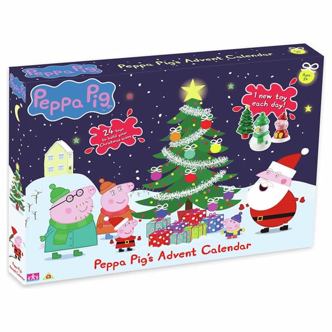 New 伯寶正版 全新未拆 粉紅豬小妹 聖誕倒數月曆 Peppa Pig 佩佩豬