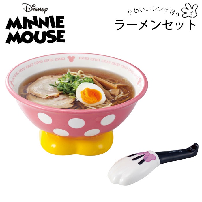 (開發票) 芮妮嚴選 日本原裝  迪士尼 米奇 米妮  陶瓷 拉麵碗 泡麵碗 湯碗 附湯匙 正版空運 1000ML