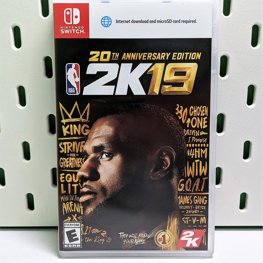 &lt;譜蕾兒電玩&gt;(二手)NS NBA 2K19 中文傳奇版