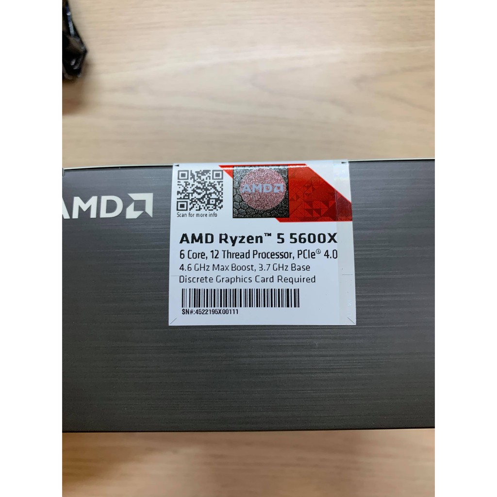 AMD R5 5600X (Ryzen 處理器 / CPU)