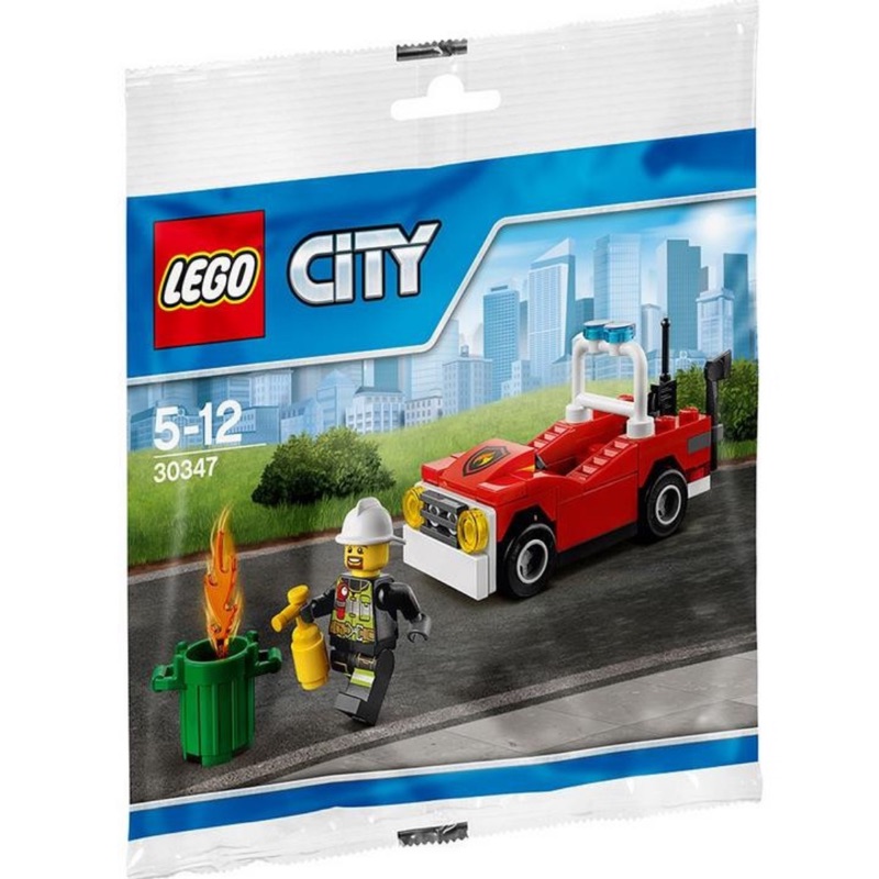 （限量）Lego polybag 30347 city系列 消防車
