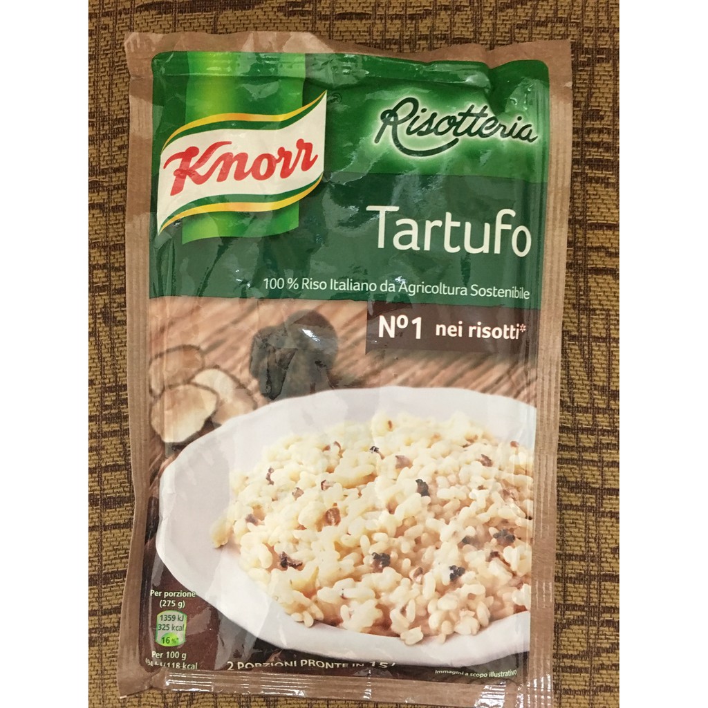 2019年1月義大利帶回  Knorr康寶燉飯料理包6包一組$650