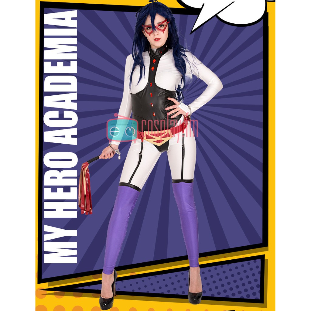 Cosplayfm 我的英雄學院午夜老師香山睡戰鬥服cosplay緊身衣包含面罩cmha1810mn 蝦皮購物