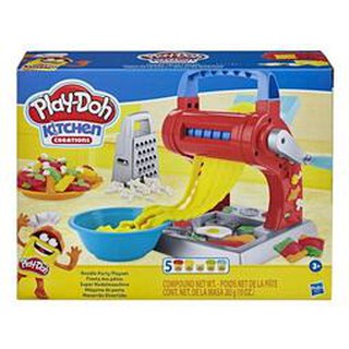 Play-Doh 培樂多廚房系列製麵料理機新版(內含5罐黏土補充罐)