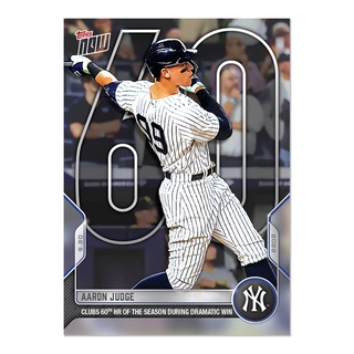 Aaron Judge 球員卡 2022 MLB TOPPS NOW® Card 929 單季60轟