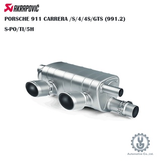 蠍子 保時捷911 CARRERA /S/4/4S/GTS (991.2) S-PO/TI/5H空運【YGAUTO】
