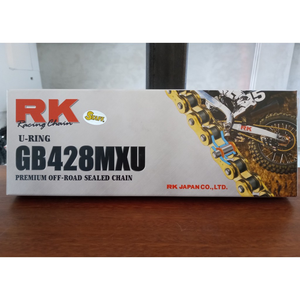 CRF150L專用黃金油封鏈條_RK-428MXU