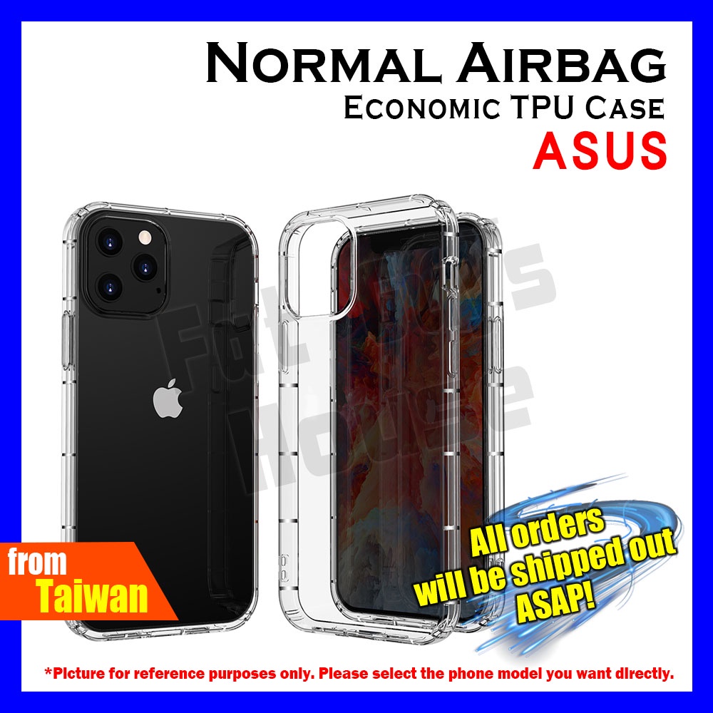 ASUS Zenfone 9 8 FLIP 7 PRO 6 5 5Z 4 MAXPRO Airbag Soft Case