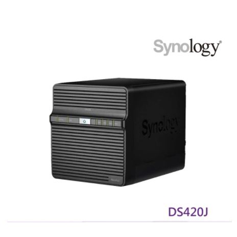 全新公司貨Synology 群暉科技  DS420J 4Bay NAS 網路儲存伺服器 NAS