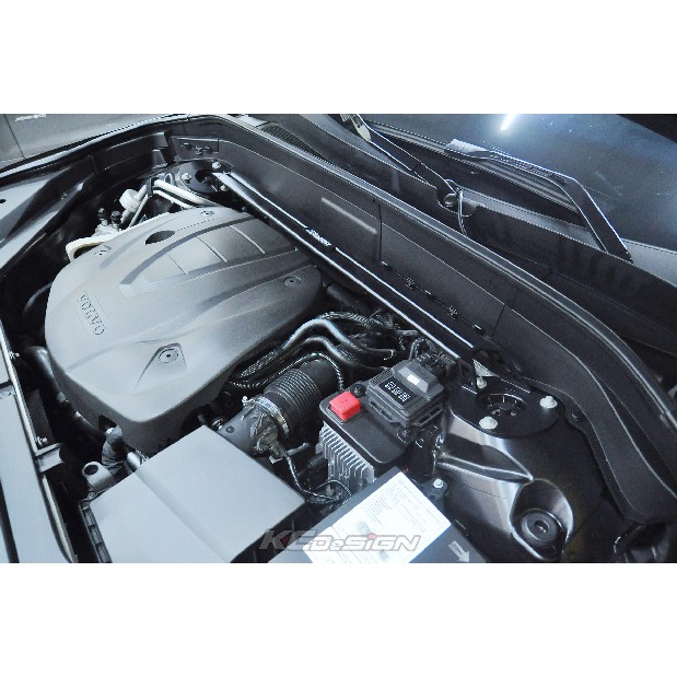 依馳國際 KC-DeSiGN 強化拉桿 不鏽鋼 引擎室結構桿 Volvo SPA-Platform XC90