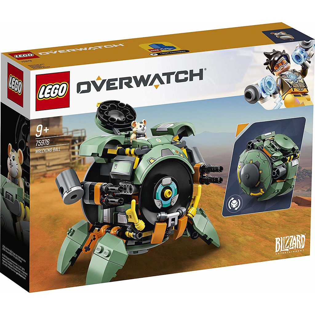 ［想樂］全新 樂高 LEGO 75976 鬥陣特工 Overwatch 火爆鋼球 Wrecking Ball