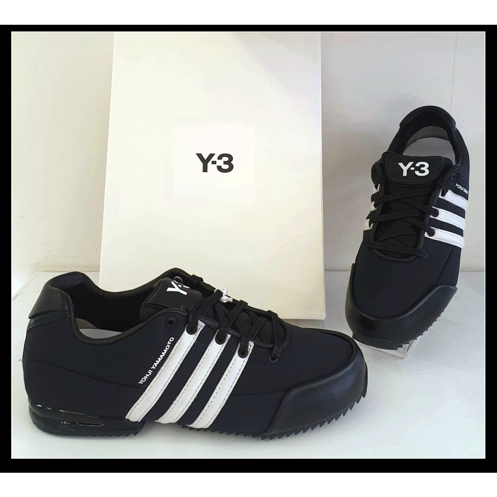 Y-3 SPRINT黑色休閒鞋[21W079]