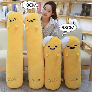 2 種尺寸填充玩具動物 Gudetama 長腿枕頭抱枕抱抱 Comapmy 毛絨玩具娃娃生日情人節假期