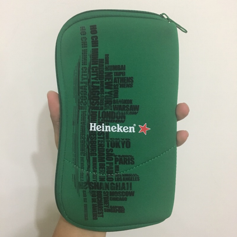 ［全新］Heineken 海尼根 城市風尚隨行包 旅行包 輕便包 化妝包 收納包 潮流小物 小禮物 交換禮物