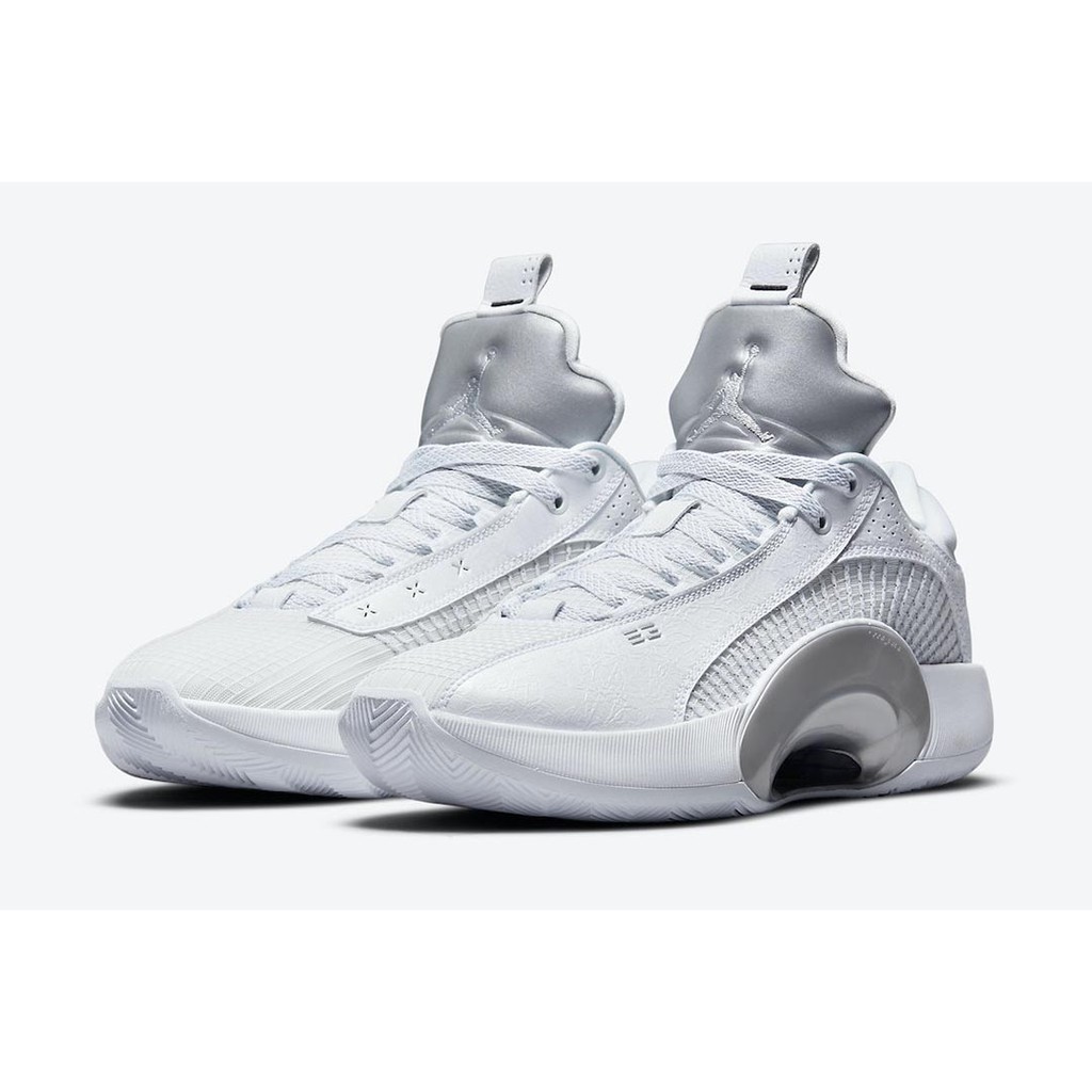 柯拔 Air Jordan 35 Low White Metallic CW2459-100 AJ35 籃球鞋