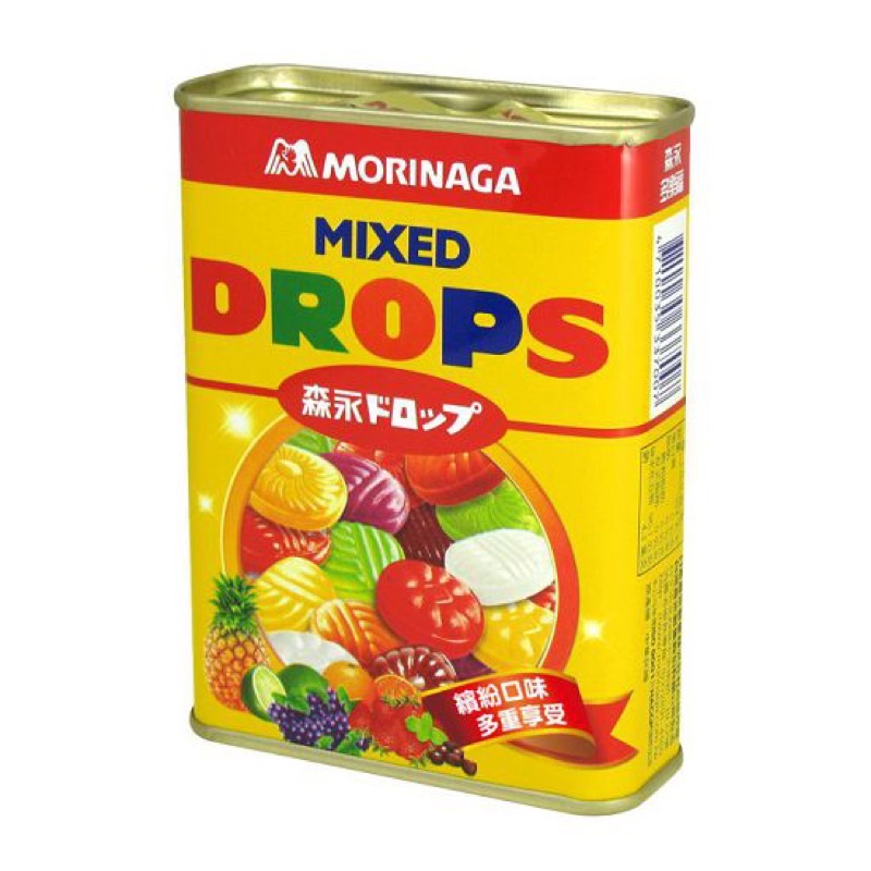 💐 MORINAGA 森永 多樂福 水果糖 180g 經典黃罐 台灣特產水果【活動品/贈品】