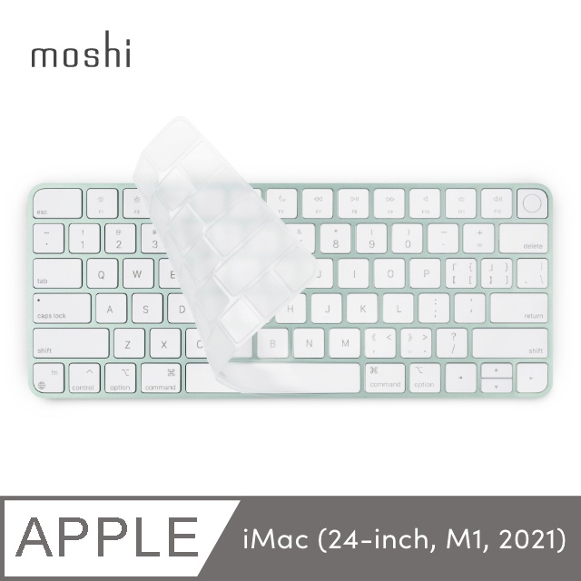 北車 Moshi ClearGuard MK 超薄 鍵盤膜 for iMac（24吋, M1, 2021, 美版）保護膜
