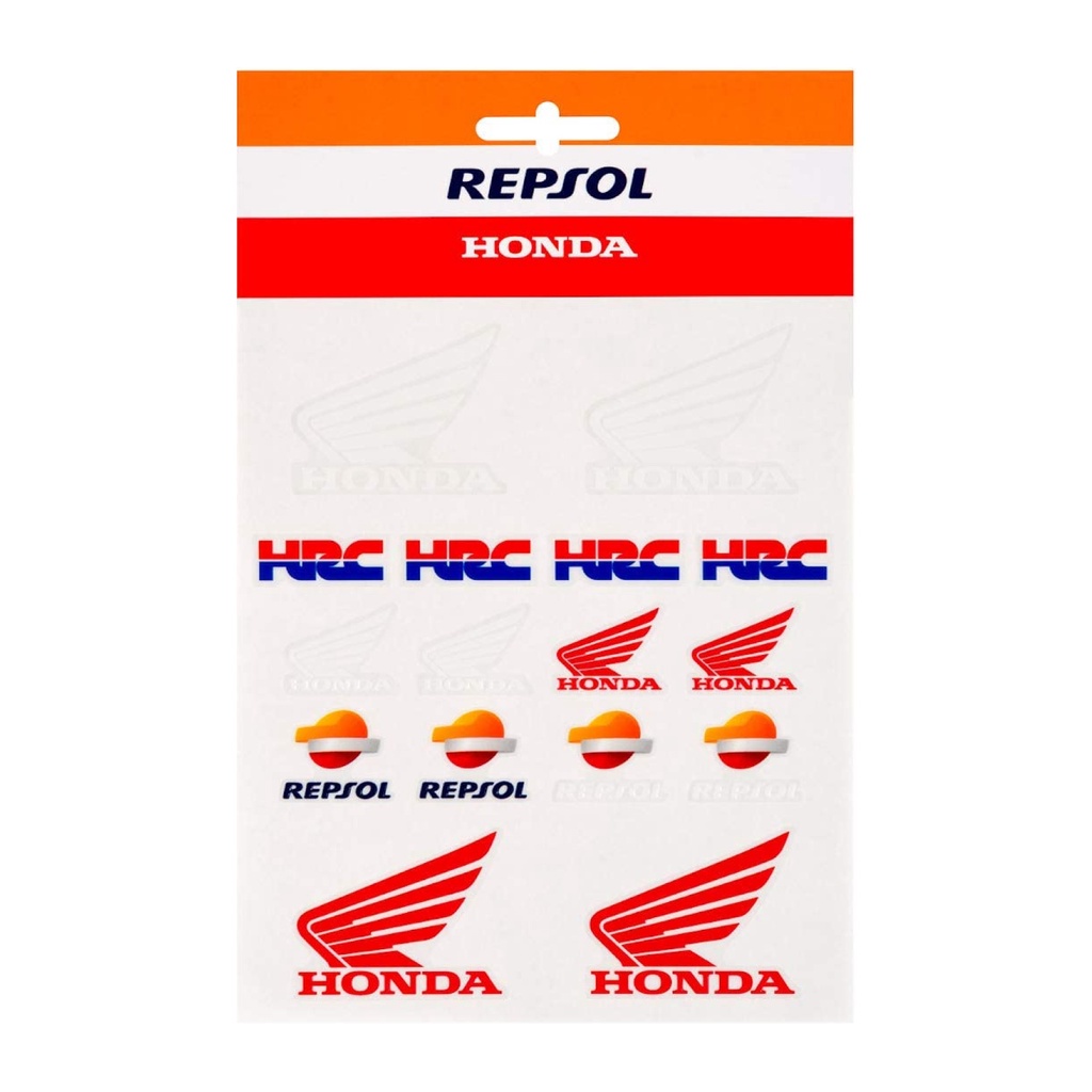 [安信騎士] MotoGP 原廠周邊 HONDA REPSOL 力豹仕 中號 貼紙 1958505
