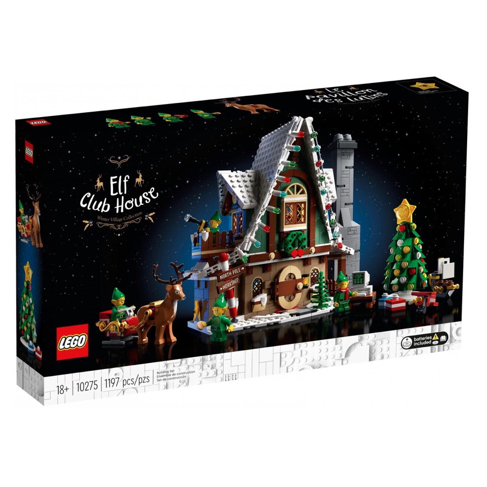[小樂]蝦皮代開發票  LEGO 樂高 10275 創意系列 小精靈俱樂部 Elf Club House