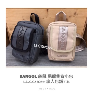 KANGOL 袋鼠 潮流側背小包 側背包 滑面尼龍側背包 斜背包 男生包包 女生包包 小側背 原廠公司貨-正品(現貨)