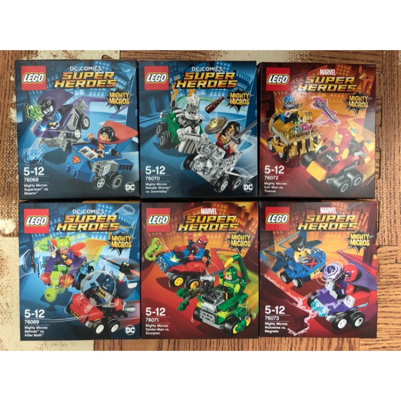 LEGO Super Heroes Mighty Micros 漫威 英雄系列小車