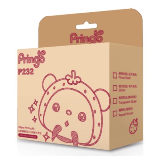 pringo p232 隨意貼 全彩金 36張 現貨2組