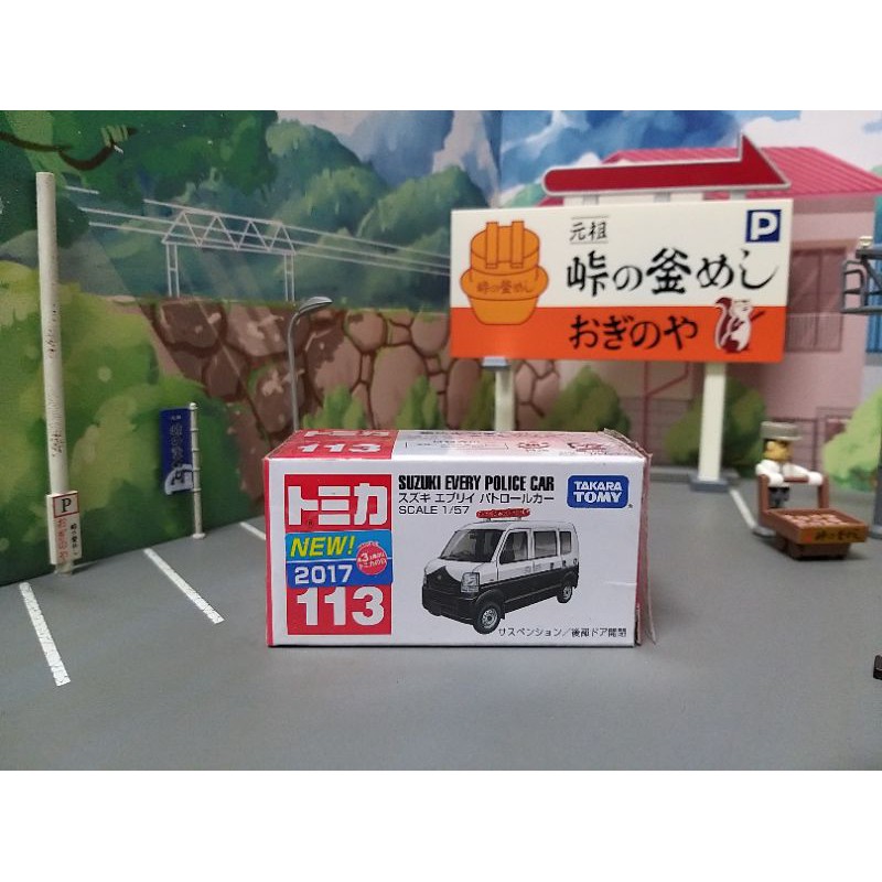 TOMICA 多美 113 SUZUKI EVERY POLICE CAR 警車 警視廳