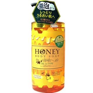 日本第一石鹼 蜂蜜清新森林香沐浴乳500ml