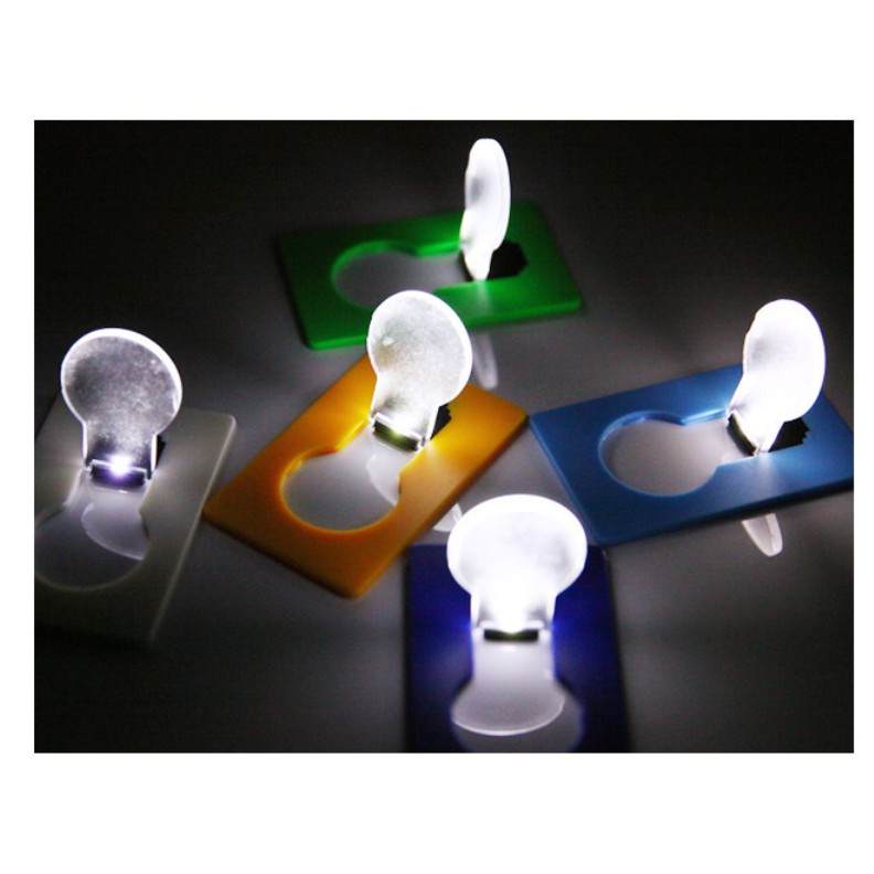 創意LED名片燈卡片燈白光有多種顏色可選