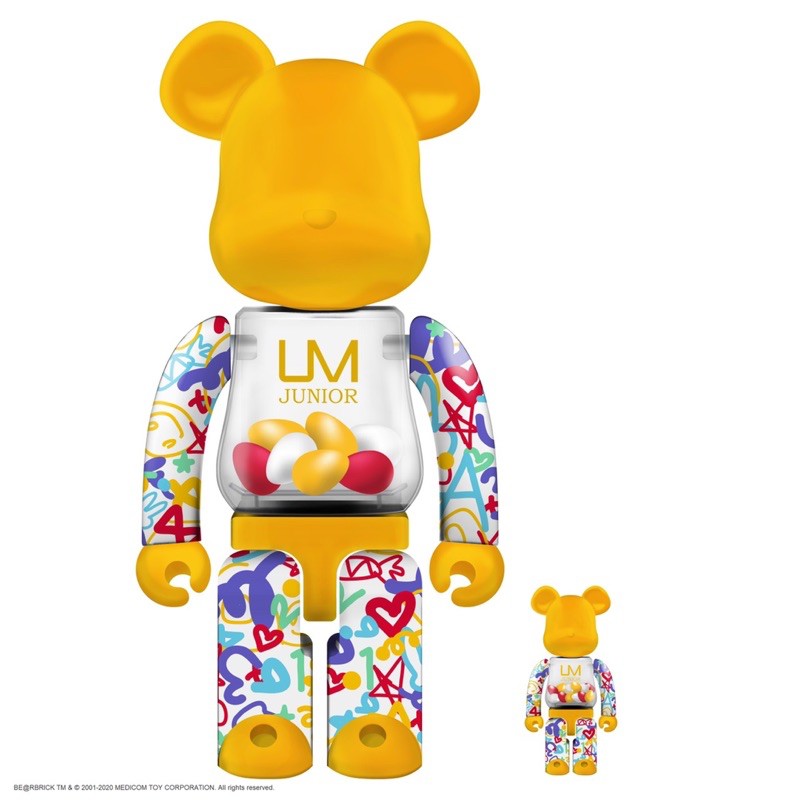 BE@RBRICK 400%+100% UM Junior 澳門限定 WF Fashion MACAU 2020