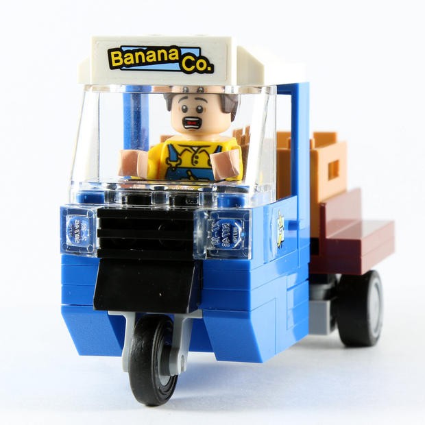 LEGO 樂高 超級英雄人偶 sh149 香蕉車司機人偶  76026