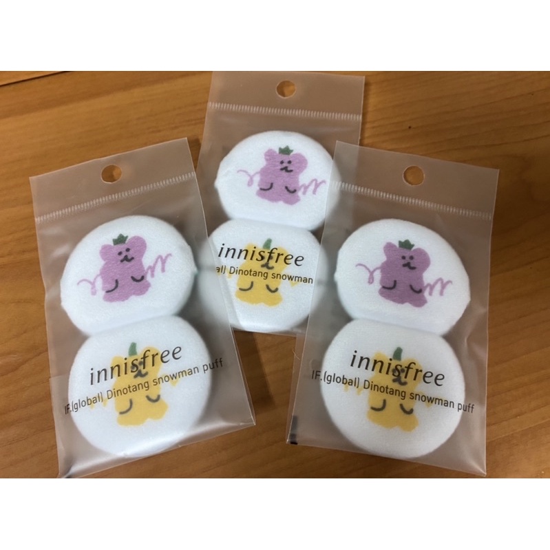 innisfree 無憂無慮控油蜜粉 粉撲 夾瀏海粉撲 工具 美妝