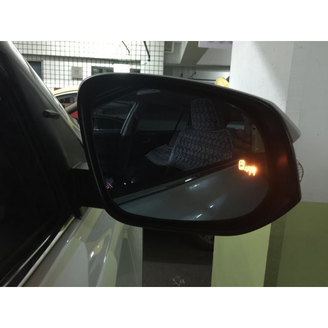 (柚子車舖) 豐田 2014-2018 YARIS 專用款 BSM 盲點 監控偵測系統 替換式鏡片 免鑽孔