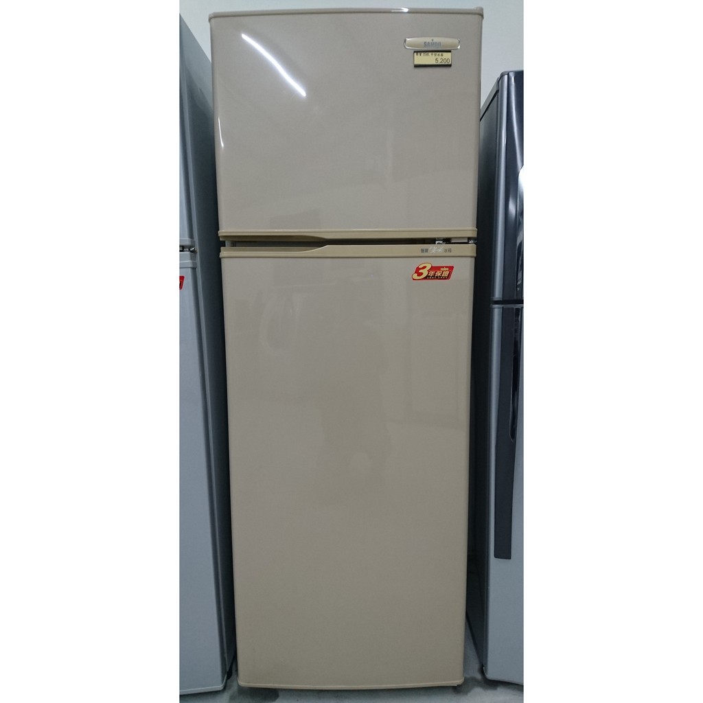 昇陽中古家電~二手家電賣場--SAMPO聲寶250L中型冰箱(年前轉現金，來電超低價!!)