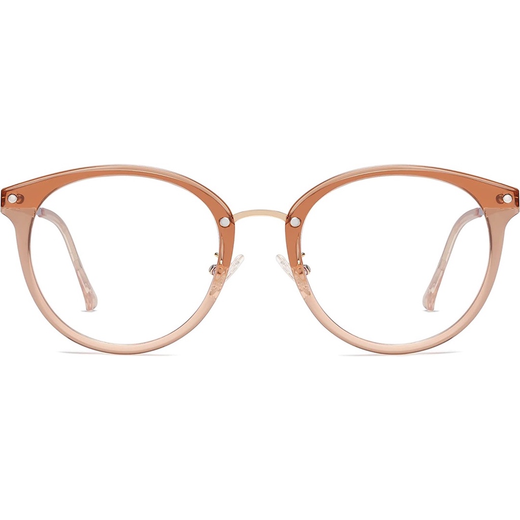 【限時折扣預購】美國🇺🇸時尚SOJOS 防藍光眼鏡 時髦金屬鏡框 女款 眼鏡 TR90眼鏡架 抗藍光眼鏡