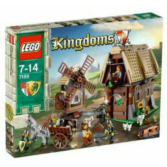 LEGO 7189 Mill Village Raid 磨坊村遇襲 樂高 城堡