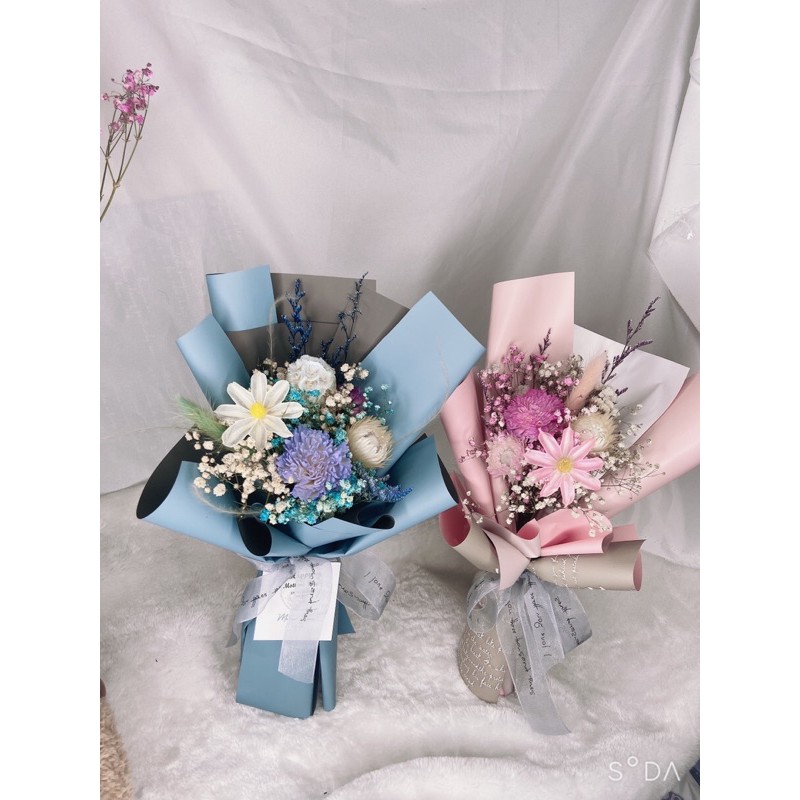 現貨mini Sun 乾燥花專賣店優惠乾燥花束畢業花束向日葵小花束滿天星婚禮佈置婚禮小物 蝦皮購物