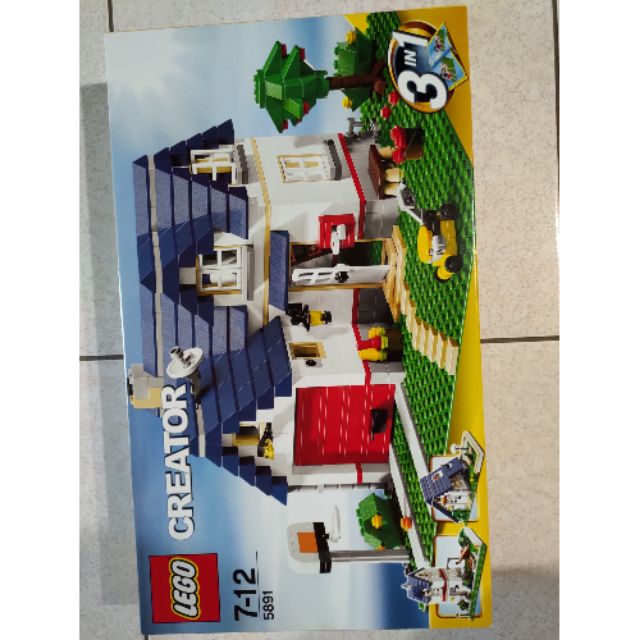 LEGO 創意系列 5891 Apple Tree House 美式洋房