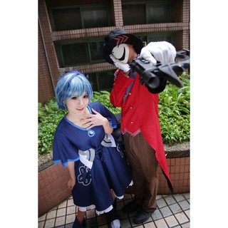 漆黑子彈小比奈全套衣服假髮鞋子36碼 蝦皮購物