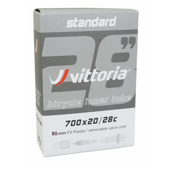 【精選特賣】VITTORIA 700x20/28c法嘴內胎 80mm*1+Vittoria 八合一小工具組*1