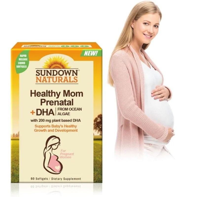 特價正品 Sundown日落恩賜 SUNVITE孕婦專用加強型維生素+藻油DHA(60粒/盒)