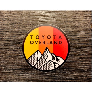 豐田 Overland Sticker Decal Tundra Tacoma SR5 4X4 4WD 4Runner