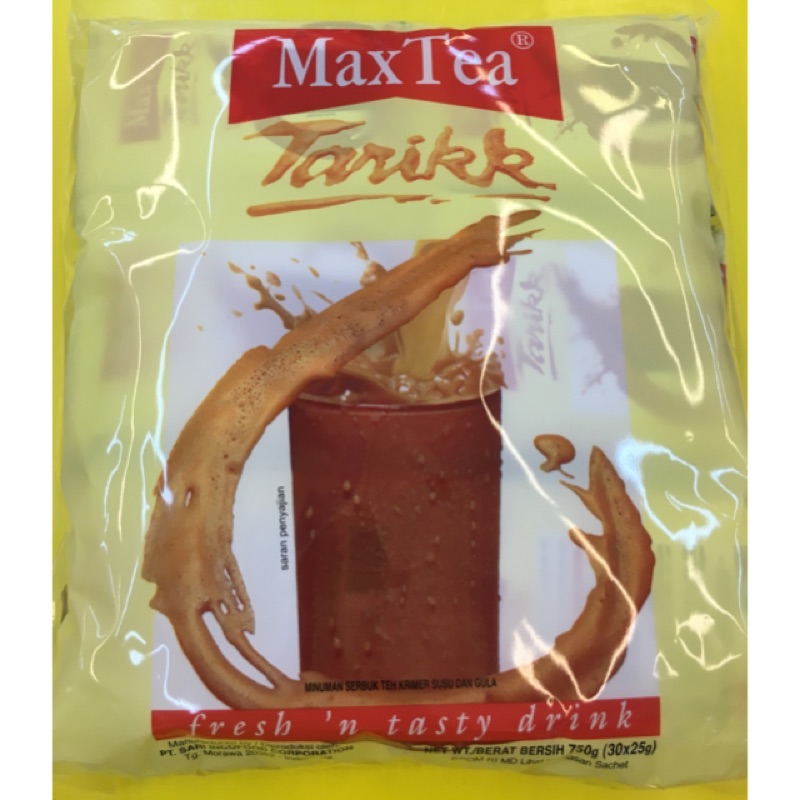 [現貨］印尼Max Tea 奶茶30入