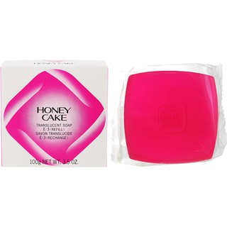 (日本輸入版)SHISEIDO 資生堂Honey Cake 翠綠蜂蜜香皂100g 潤紅蜂蜜香皂100g