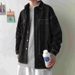 【M世代】襯衫 長袖襯衫 春秋 休閒百搭翻領男襯衫 襯衫男 工裝襯衫男生上衣 男生衣著 (MN651)
