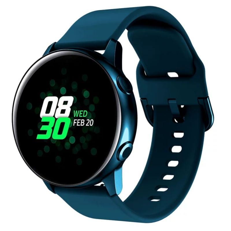 限定買家下單［用不到便宜賣］全新 Samsung active2 / watch4 替換手環錶帶 深藍/藍綠