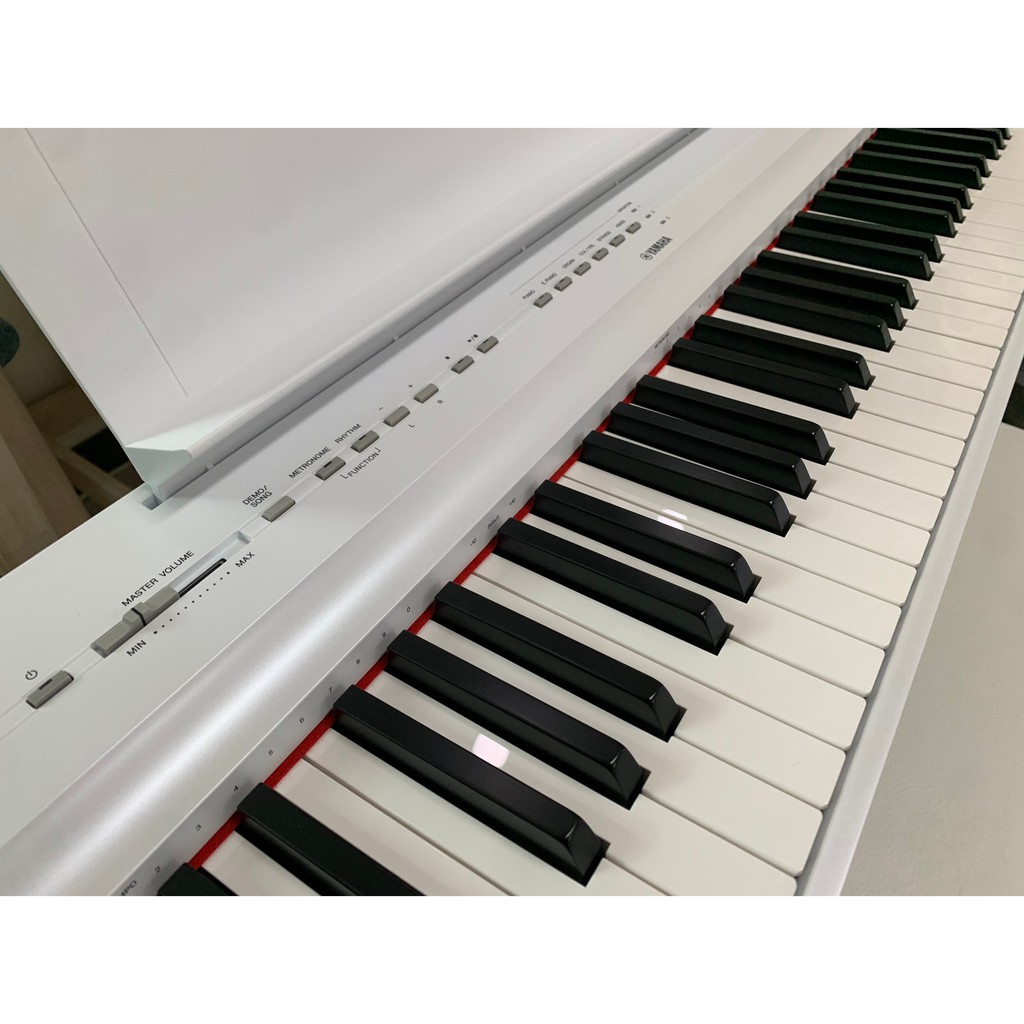 ♪ Your Music 愉耳樂器♪ 公司貨 YAMAHA P-125 88 鍵電鋼琴/數位鋼琴 白色套裝 含琴椅