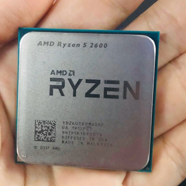 Cpu AMD 銳龍 5 2600