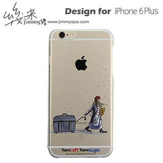 ☆韓元素╭☆全新 現貨 幾米 iphone 6+ 6plus 6S+ 向左走向右走 透明 手機殼 正版授權 雪地女孩