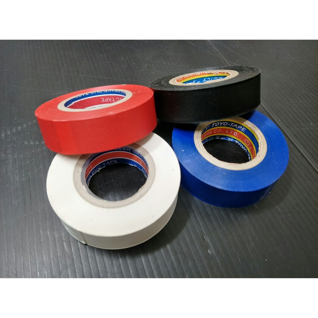網友推薦 0 13mm 19mm 20 電火布電氣膠帶電器膠帶絕緣膠帶專業用pcv 台灣製 批發價 蝦皮購物